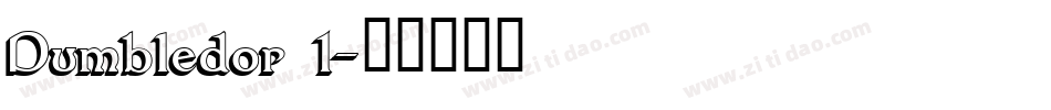 Dumbledor 1字体转换